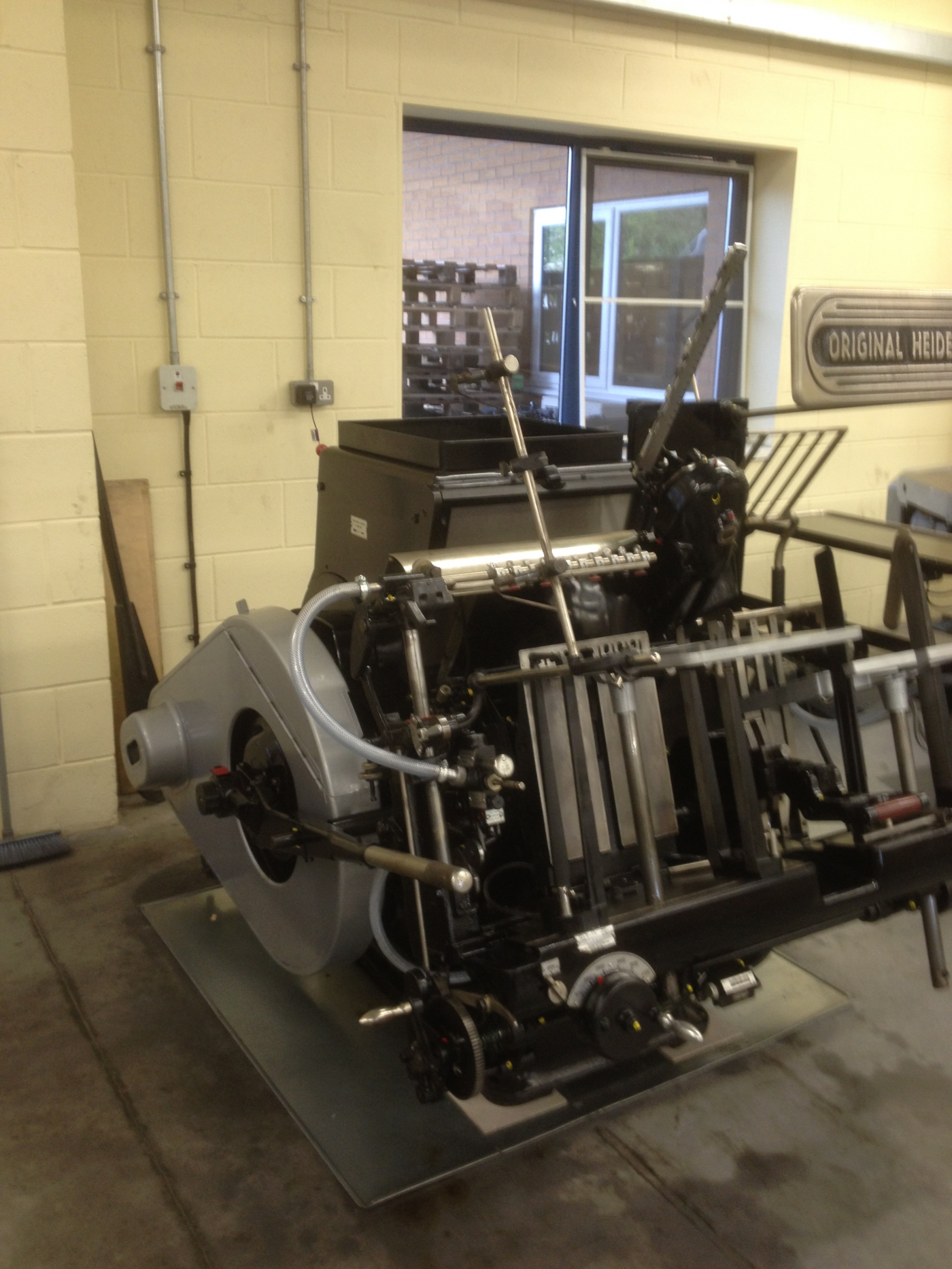 Heidelberg GT Platen Chase Catch