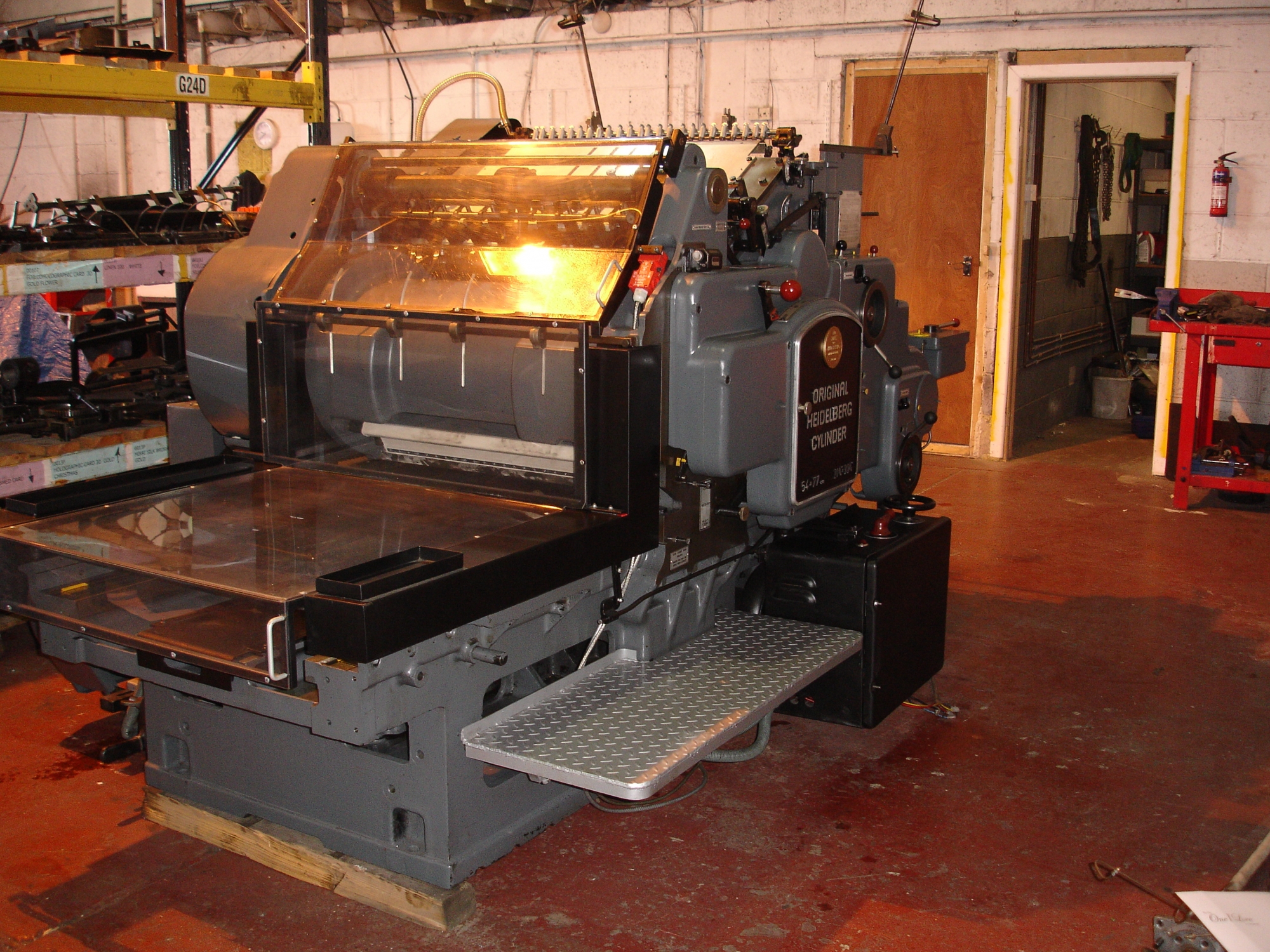 NOW SOLD Heidelberg Cylinder SB 54x77